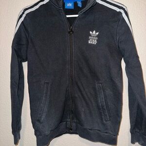 Adidas Star Wars Black and Blue Hoodie